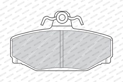 SET PLACUTE FRANA FRANA DISC FERODO FDB676 1