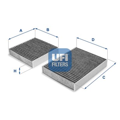 Filtr kabinowy UFI 54.164.00 produkt