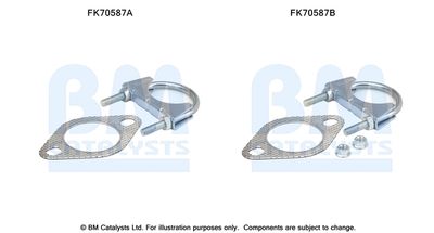 Монтажен комплект, изпускателна тръба BM Catalysts FK70587