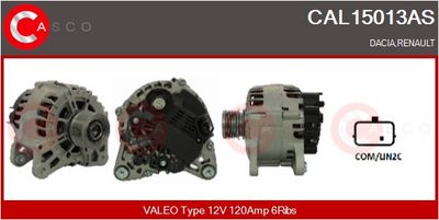 GENERATOR / ALTERNATOR CASCO CAL15013AS