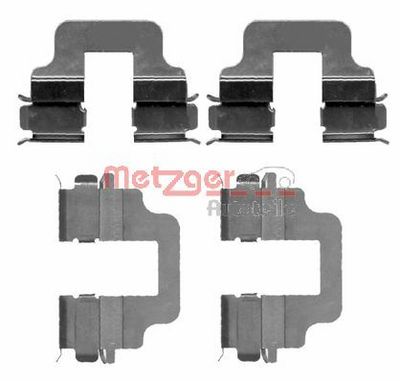 Set accesorii, placute frana METZGER 109-1712