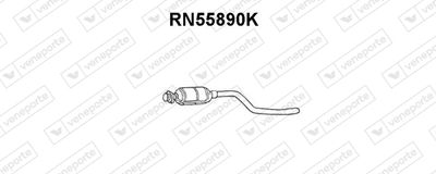 VENEPORTE RN55890K Катализатор для RENAULT ESPACE II (J/S63_) 2.8 V6 (J638, J63J)