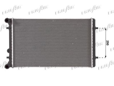 Радиатор, охлаждение двигателя FRIGAIR 0110.3157 для VW BORA