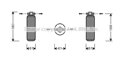 Осушитель, кондиционер AVA QUALITY COOLING HDD211 для HONDA ACCORD