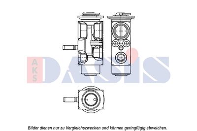 AKS-DASIS 840249N Розширювальний клапан кондиціонера для SMART (Смарт)