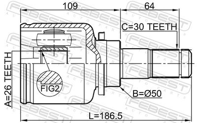 Joint Kit, drive shaft 0511-BK23LH