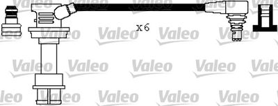Комплект проводов зажигания VALEO 346424 для TOYOTA SUPRA