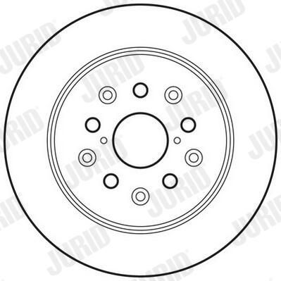 BREMSSCHEIBE JURID 562830JC 1