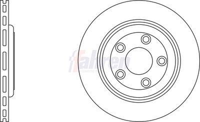 Fahren Brake Disc FBD6214