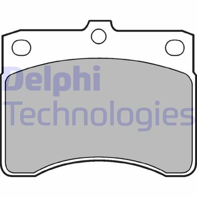 DELPHI LP578 Тормозные колодки и сигнализаторы  для DAIHATSU HIJET (Дайхатсу Хижет)