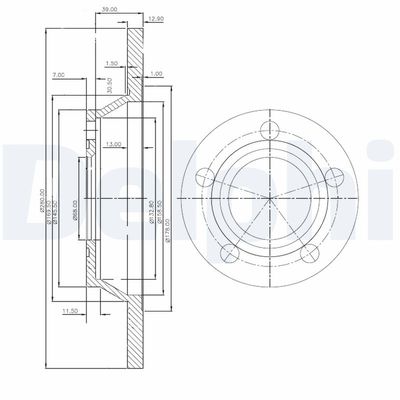 Brake Disc BG2987