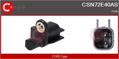 Snímač, počet otáček kol CASCO CSN72E40AS