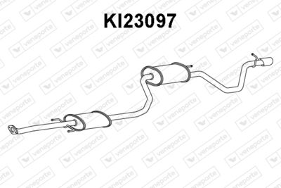 Предглушитель выхлопных газов VENEPORTE KI23097 для KIA PRO CEED