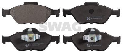 комплект спирачно феродо, дискови спирачки SWAG 50 91 6401