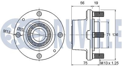 SET RULMENT ROATA RUVILLE 220976 1