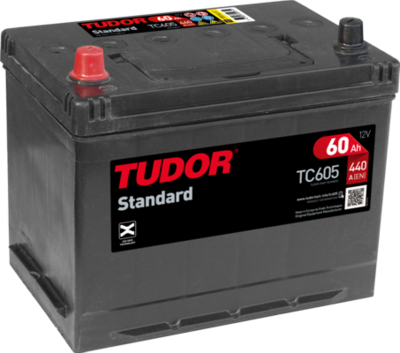 Стартерная аккумуляторная батарея TUDOR TC605 для DODGE CARAVAN