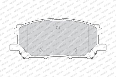BREMSBELAGSATZ SCHEIBENBREMSE FERODO FDB1715 1