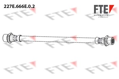 Тормозной шланг FTE 9240915 для PEUGEOT 108