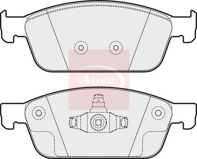 APEC Brake Pad Set, disc brake PAD1949