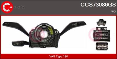 Spínač řízení CASCO CCS73086GS