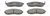 Kit pastiglie freno, Freno a disco CHAMPION 572495CH