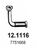 Tubo gas scarico ASSO 12.1116