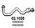 Tubo gas scarico ASSO 02.1058