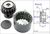 Kit manicotto d'accoppiamento flessibile INA 535 0206 10