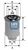 Filtro carburante UFI 24.442.00