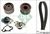Pompa acqua + Kit cinghie dentate INA 530 0566 30