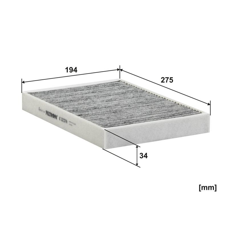 Filter, salongiõhk, FILTRON K 1237A