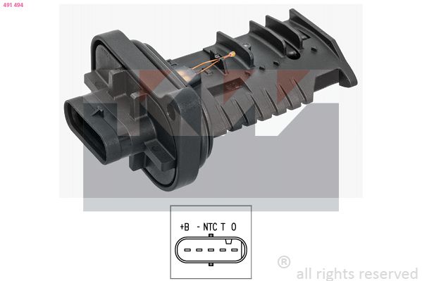 LUFTMASSENMESSER KW 491494