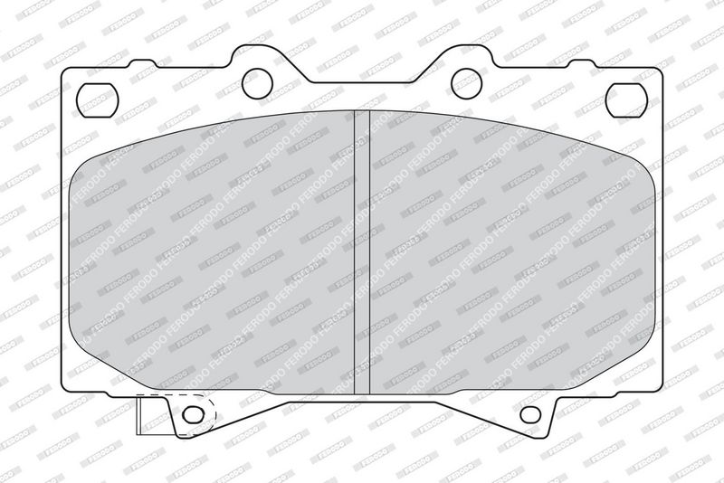 FERODO Plaquettes de frein à disque FDB1456