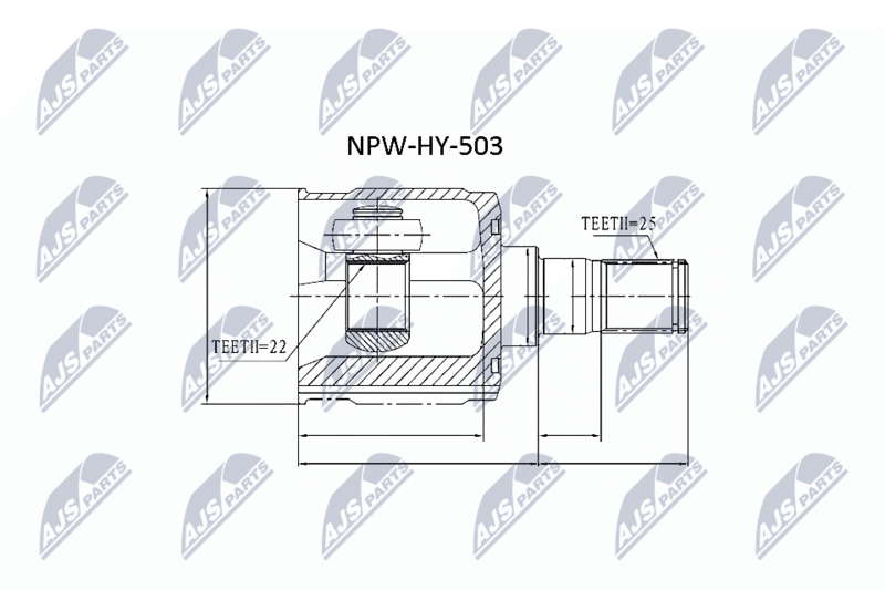 NPW-HY-503 alkatrész NTY 