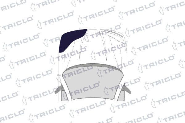 TRICLO 169013 Bamperio laikiklis