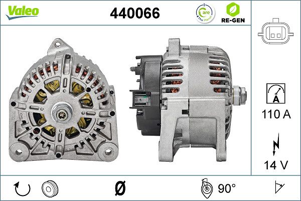 VALEO Dynamo / Alternator 440066