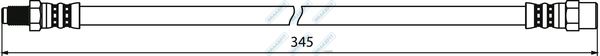 APEC Brake Hose BHO4325