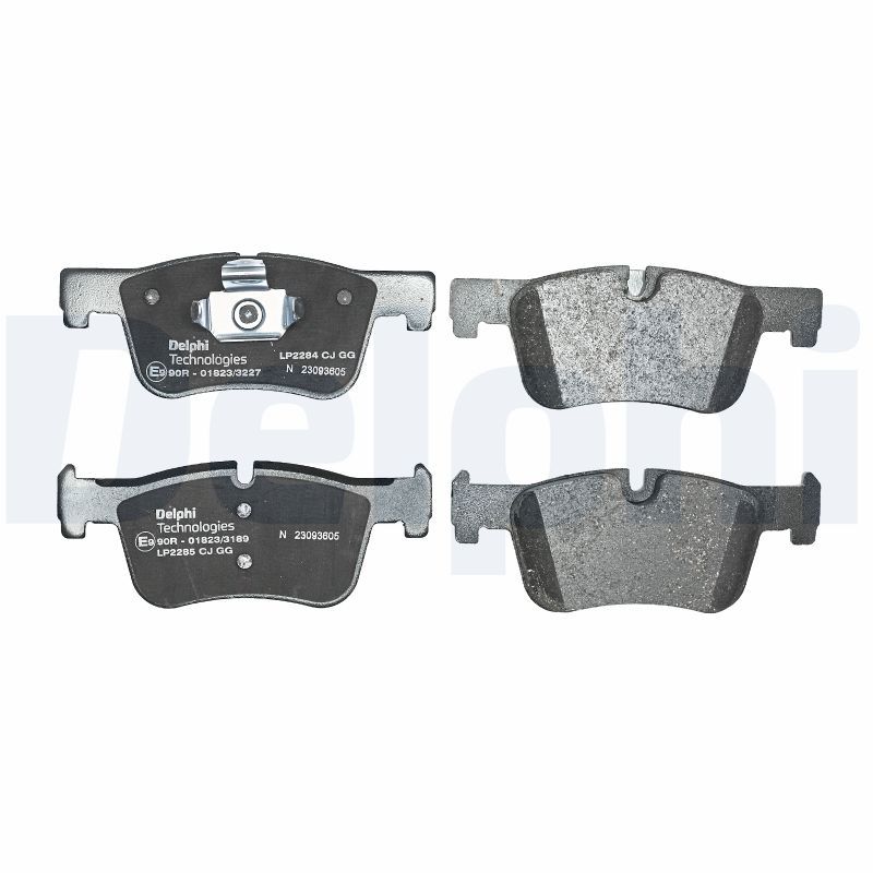 DELPHI LP2285 Brake Pad Set, disc brake