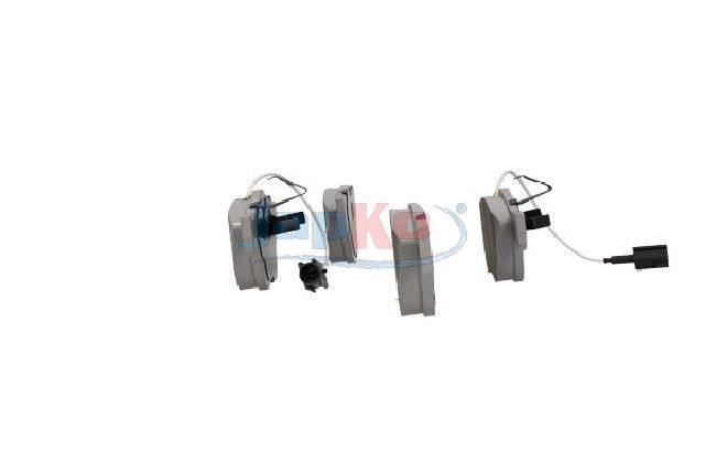 Piduriklotsi komplekt, ketaspidur, JAPKO 500003