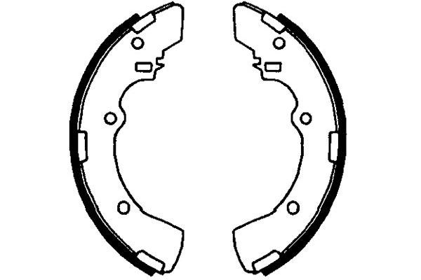 Kavo Parts Stabdžių trinkelių komplektas