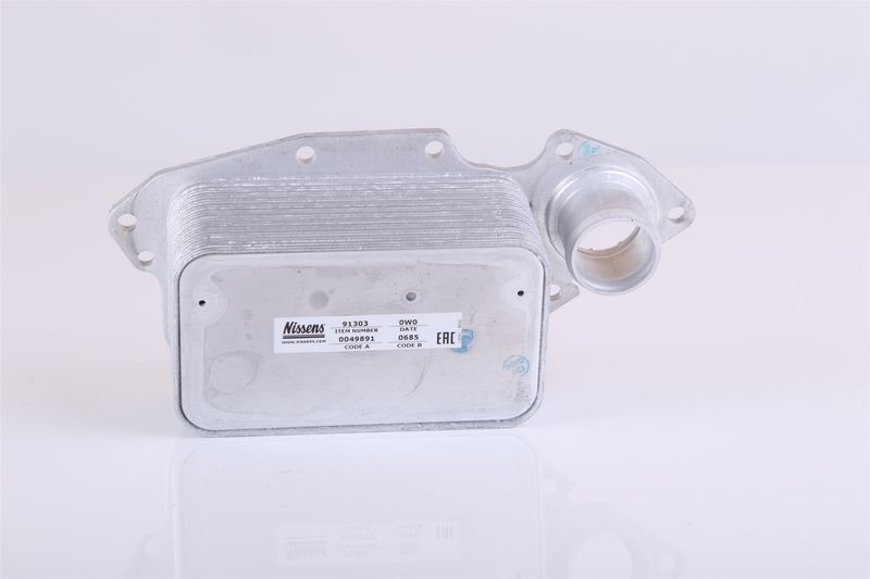 Õliradiaator, mootoriõli, NISSENS 91303