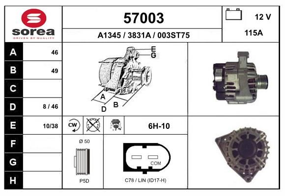 EAI generátor 57003