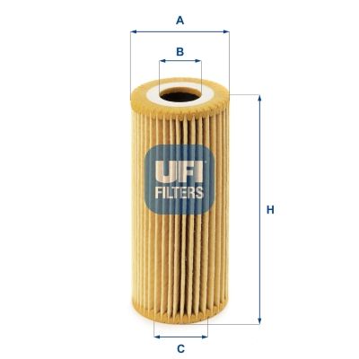 Оливний фільтр, Ufi 25.067.00