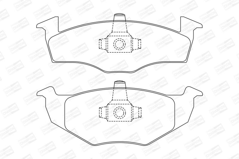 CHAMPION Plaquettes de frein à disque 571939CH