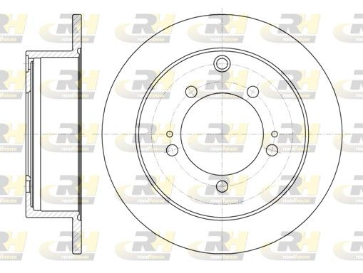 Гальмівний диск, Roadhouse 61230.00