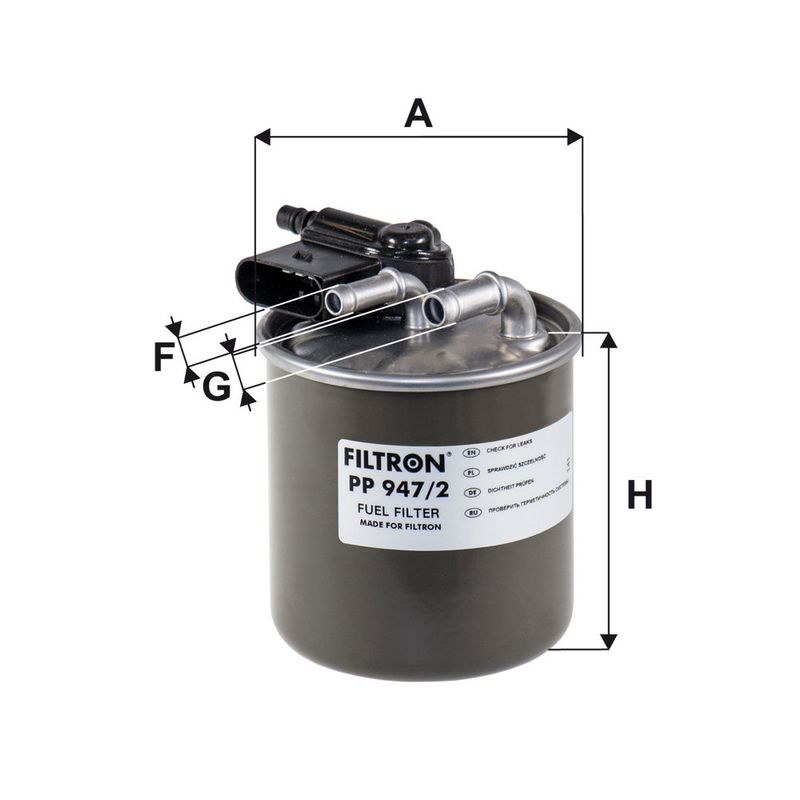 Kütusefilter, FILTRON PP947, 2