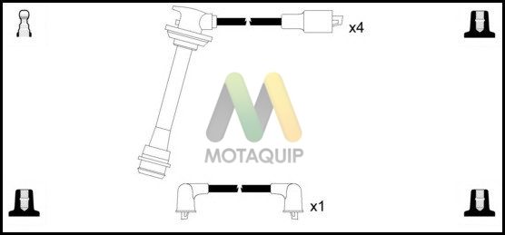 MOTAQUIP gyújtókábelkészlet LDRL1780