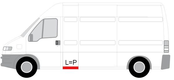 BLIC 6505-06-2092111P Quarter Panel