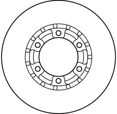 TRW DF2634 Brake Disc