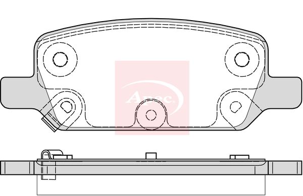 DriveTec Brake Pads DBPPAD120428EV